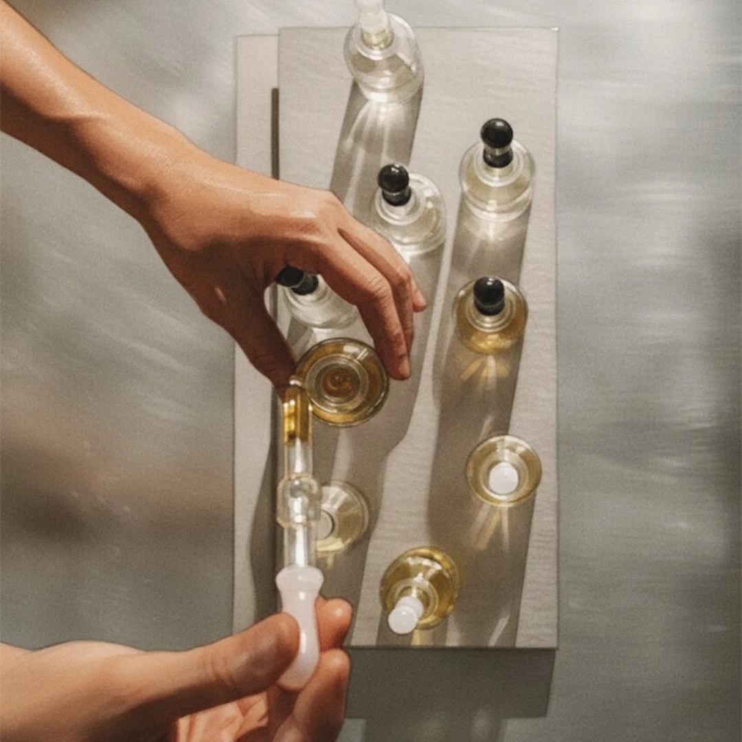 Argeville perfume bottle - French composition house